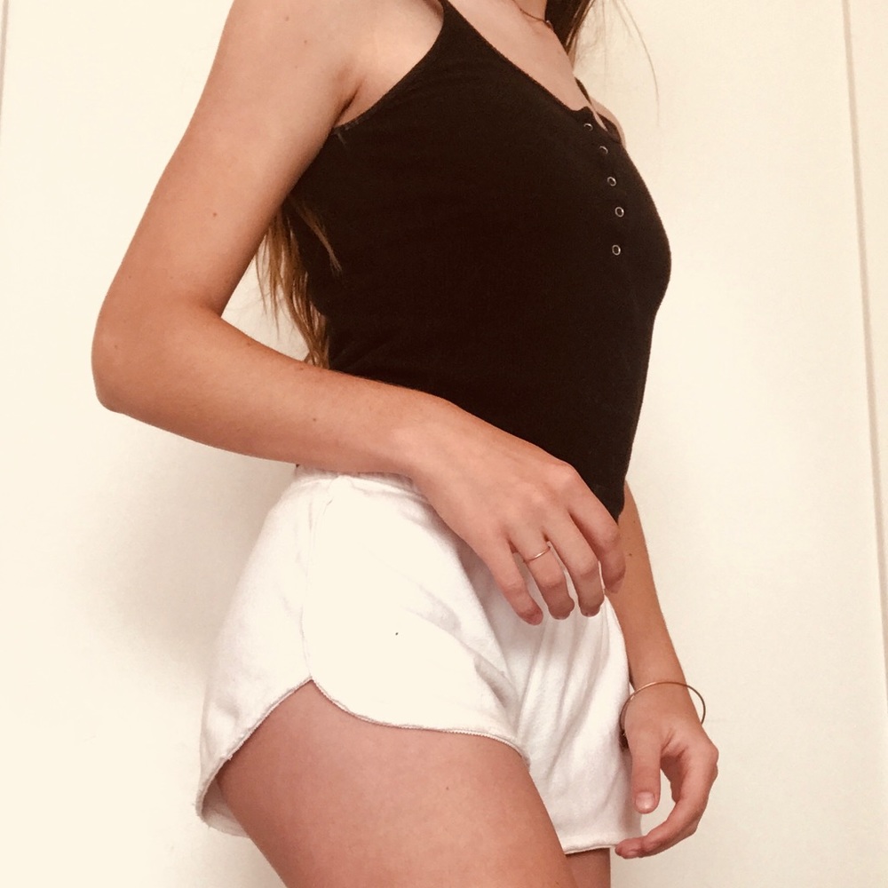 White shorts